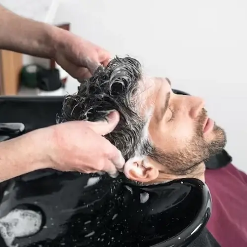 Hair Wash & Styling (Men)